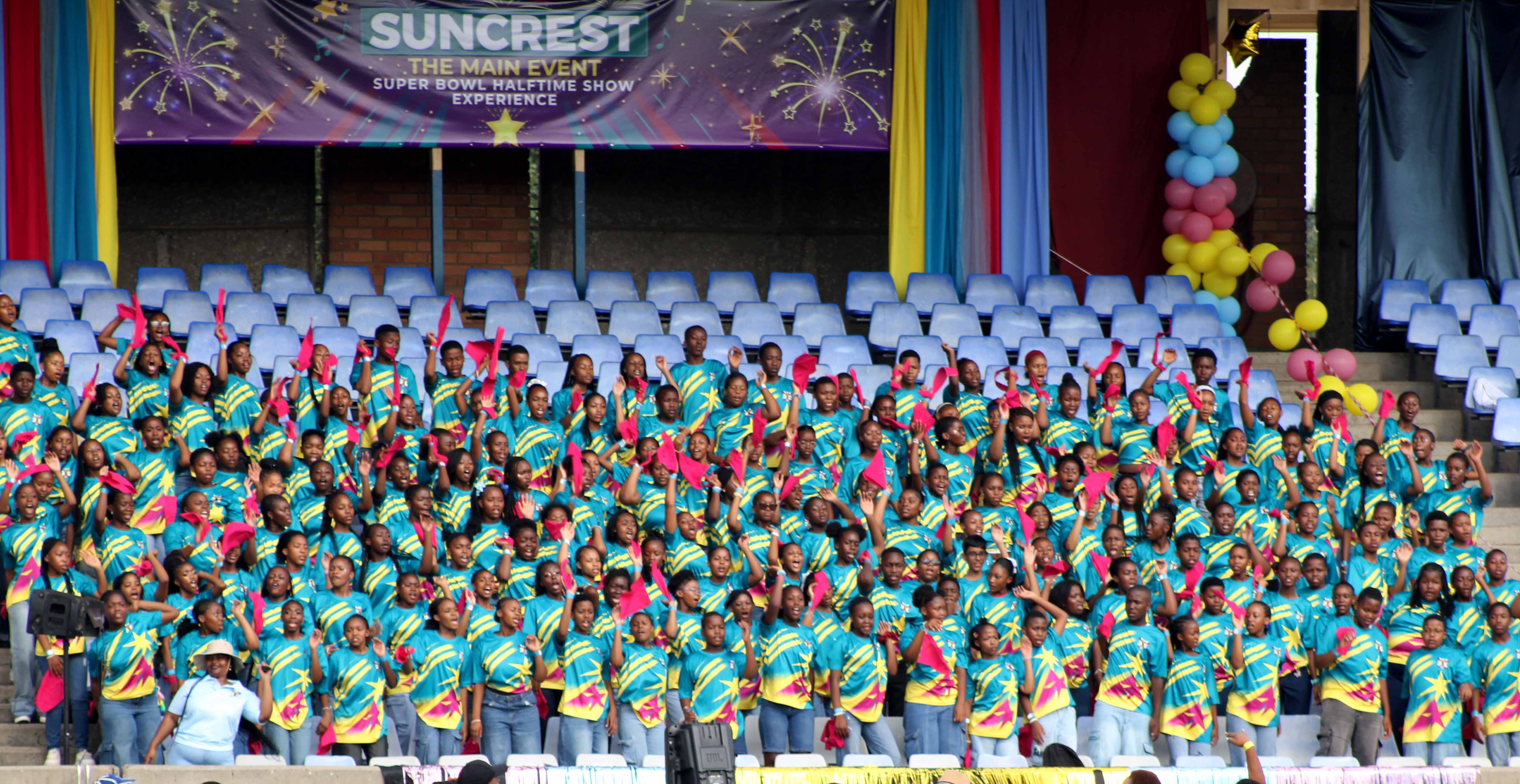 Suncrest learners entering the Interhigh event with confidence